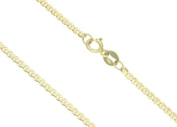 Złoty łańcuszek 585 Gucci 3 mm DIA-LAN-1142-585 2mm ✅ Złoty łańcuszek o szerokości 2 mm ✅ Złoty łańcuszek o splocie Gucci wykonany z najwyższej jakości złota próby 585 ✅1.jpg